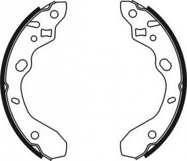 C03042ABE ABE Гальмівні колодки, барабанні