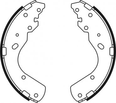 C03044ABE ABE Гальмівні колодки, барабанні