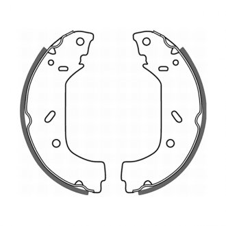C0P015ABE ABE Тормозные колодки, барабанные