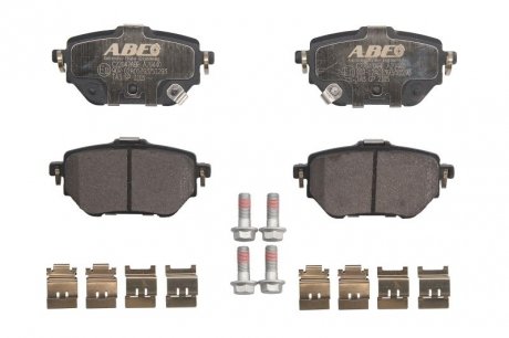 C22047ABE ABE тормозные колодки, дисковые