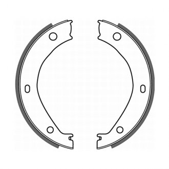 CRB002ABE ABE Тормозные колодки, барабанные