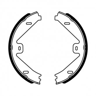 CRM014ABE ABE Тормозные колодки, барабанные
