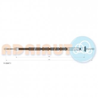 11.0247.1 ADRIAUTO Трос ручного гальма