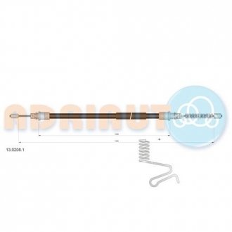 13.0208.1 ADRIAUTO Трос ручного тормоза