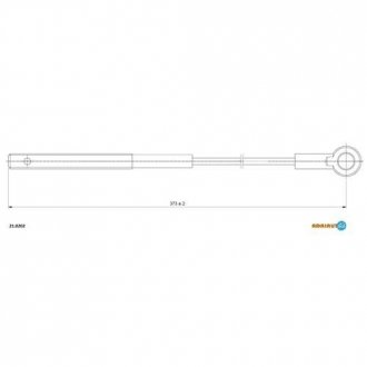 21.0202 ADRIAUTO Трос ручного гальма