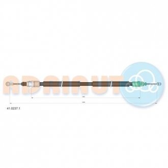 41.0237.1 ADRIAUTO Трос ручного тормоза