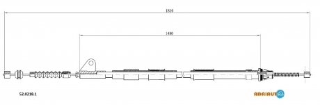 52.0218.1 ADRIAUTO Тросик