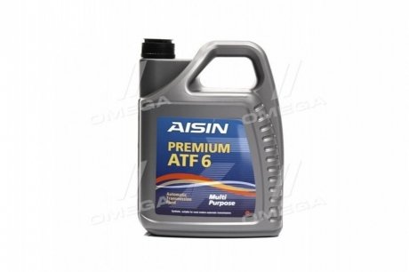 ATF-92005 AISIN Масло трансмиссии. AISIN ATF6 DEXRON-III ATF3 (Канистра 5л)