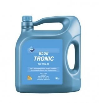 20485 ARAL Олива моторна Aral Blue Tronic 10W-40, 5л.