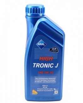 AR-151CED ARAL Олива моторна High Tronic J SAE 5W30 (1 Liter) ARAL AR-151CED