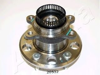 44-20532 ASHIKA Ступиця зад. ABS+ Kia CeeD, Cee`D, CeeD SW 1.4-2.0D 12.06- Hyundai I30, I30 CW 08-