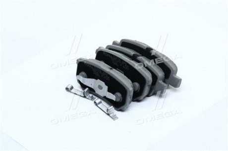 51-05-508 ASHIKA Тормозные колодки задние дисковые MITSUBISHI LANCER X; OUTLANDER (выр-во ASHIKA)