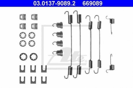 03.0137-9089.2 ATE Комплект монтажний колодок