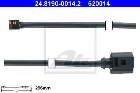 24.8190-0014.2 ATE Датчик зношування колодок