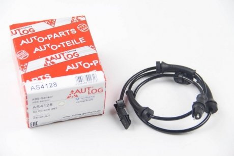 AS4128 AUTLOG Датчик ABS перед. Megane II/Scenic 03 (720mm)