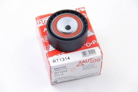 RT1314 AUTLOG Ролик ременя генератора (натяжний) Berlingo/Partner 1.8/1.9D/2.0HDI (+AC)
