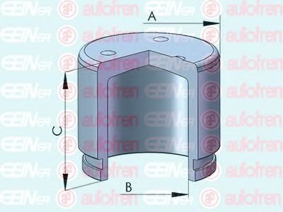 D025381 AUTOFREN Елементи гальмівного супорта