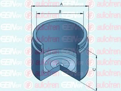 D025421 AUTOFREN Поршень супорта Mazda 6 02-07 1.8 57*45,55mm