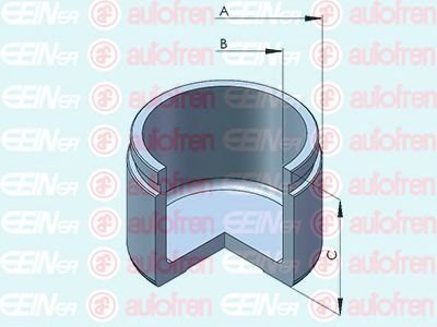 D025532 AUTOFREN Поршень супорта C4/ASX/Lancer/Outlander/4008 06- 57*45,5mm