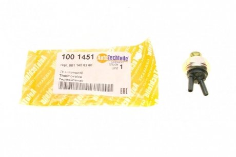 1001451 AUTOTECHTEILE Датчик холостого ходу MB E-class (W124) 93-95 (термоклапан 70°) (1451) AUTOTECHTEILE 100 1451