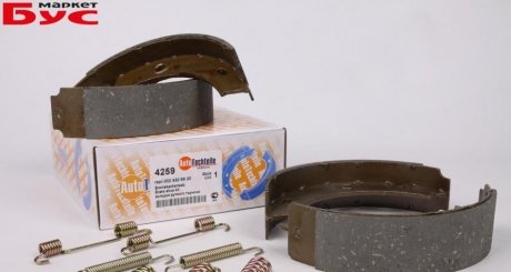 Колодки ручника MB Sprinter 408-416 (170x40) (з пружинками) 100 4259