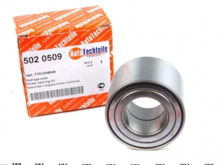 502 0509 AUTOTECHTEILE Комплект підшипника ступиці AUTOTECHTEILE 502 0509