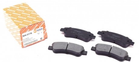 Колодки тормозные, задние AUTOTECHTEILE 504 0176