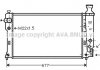 FD6134 AVA COOLING Радиатор обогревателя FIESTA 3 ALL +/- AC 89-95 (выр-во AVA) (фото 3)