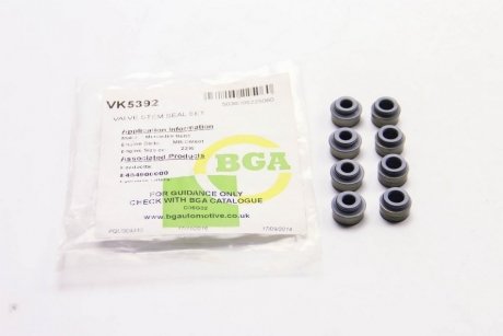 VK5392 BGA Сальники клапанов MB ОМ601 (к-кт)