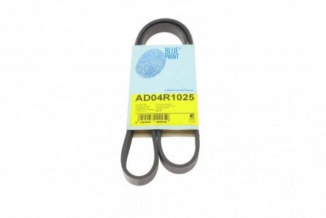 AD04R1025 BLUE PRINT Ремень генератора поликлиновый BLUE PRINT AD04R1025