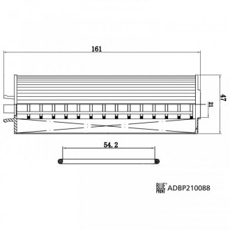 ADBP210088 BLUE PRINT Фильтр масляный