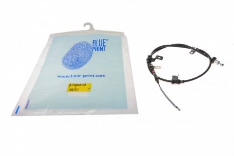 ADG046128 BLUE PRINT Трос ручника (задний) (R) Hyundai Getz 02-12 (1590mm) BLUE PRINT ADG046128