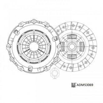 ADM53069 BLUE PRINT Комплект сцепления