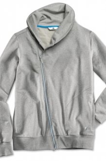 80 14 2 411 470 BMW Мужская спортивная куртка BMW i Sweat Jacket, Men, Grey Melange M