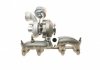 5439 988 0057 BorgWarner Турбіна VW T5/Caddy 1.9TDI (62kW/75kW) 06-09 (з отвором під датчик) BORGWARNER 5439 988 0057 (фото 6)