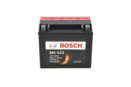 0 092 M60 230 BOSCH МОТОЦИКЛЕТНА АКУМУЛЯТОРНА БАТАРЕЯ BOSCH 0 092 M60 230