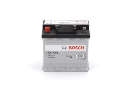 0 092 S30 030 BOSCH Акумулятор Bosch 12В/45Аг/400А/11,57кг BOSCH 0 092 S30 030