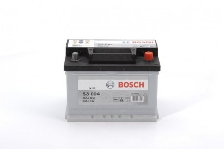 0 092 S30 041 BOSCH Акумулятор Bosch 12В/53Аг/500А/13,41кг BOSCH 0 092 S30 041