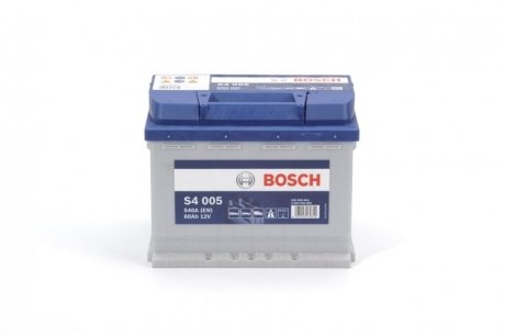 0 092 S40 050 BOSCH Акумулятор Bosch 12В/60Аг/540А/14,69кг BOSCH 0 092 S40 050