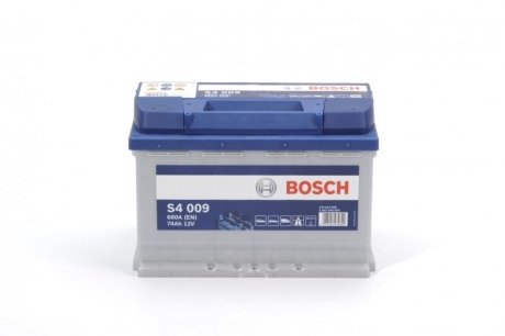 0 092 S40 090 BOSCH Акумулятор Bosch 12В/74Аг/680А/17,02кг BOSCH 0 092 S40 090