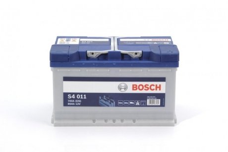 0 092 S40 110 BOSCH Акумулятор Bosch 12В/80Аг/740А/18,69кг BOSCH 0 092 S40 110