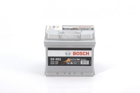 0 092 S50 010 BOSCH Акумуляторна батарея 52А