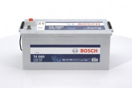 0 092 T40 800 BOSCH Акумуляторна батарея 215Ah/1150A (518x274x242/+L/B00) BOSCH 0 092 T40 800