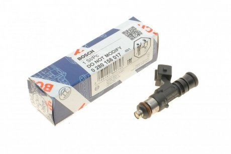 0 280 158 017 BOSCH Форсунка ВАЗ-2110, 2123, 1118 V8 кл. ЄВРО-2,3 (вир-во BOSCH)