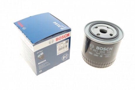 0 451 203 154 BOSCH МАСТИЛЬНИЙ ФІЛЬТР W-V BOSCH 0 451 203 154