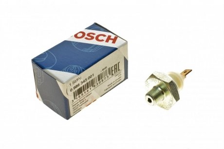 0 986 345 001 BOSCH Датчик тиску оливи