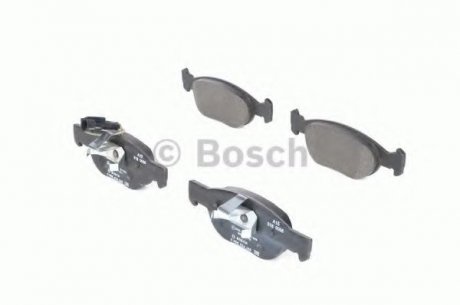 0 986 424 246 BOSCH К-кт перед. гальм. колодок. Fiat Brava/Bravo 1.6I 16V, 1.8I 16V, 1.9TD 95.10- +ABS