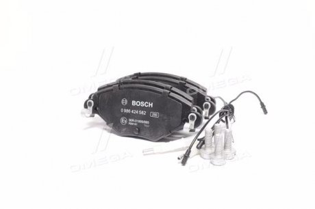 0 986 424 582 BOSCH Колодки тормозные дисковые