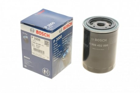 0 986 452 000 BOSCH Смазочный фильтр W-V BOSCH 0 986 452 000