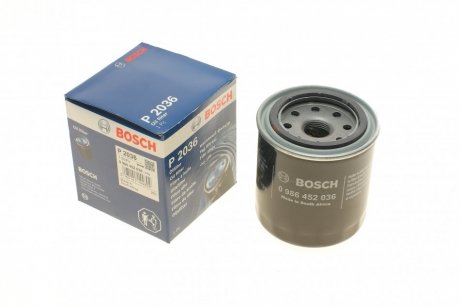 0 986 452 036 BOSCH МАСТИЛЬНИЙ ФІЛЬТР BOSCH 0 986 452 036